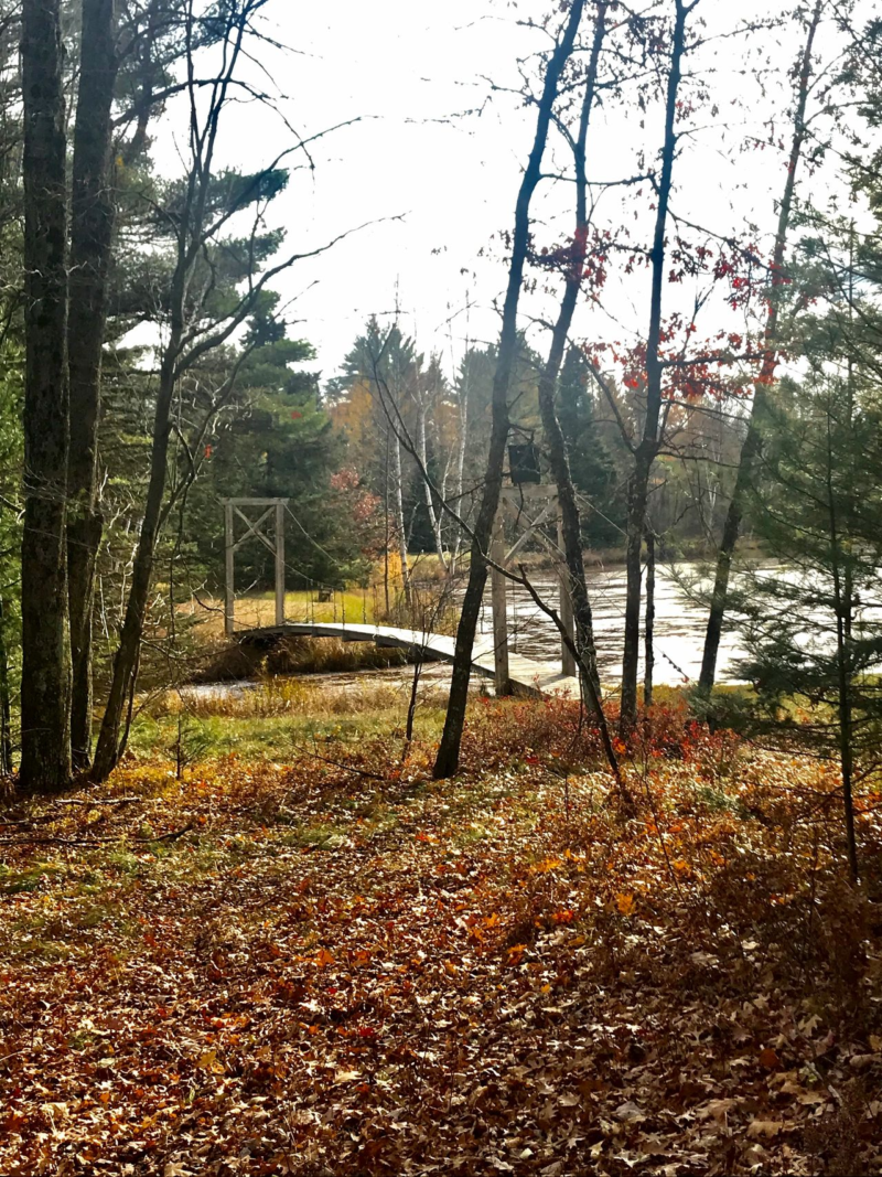 Hand on my shoulder - up North